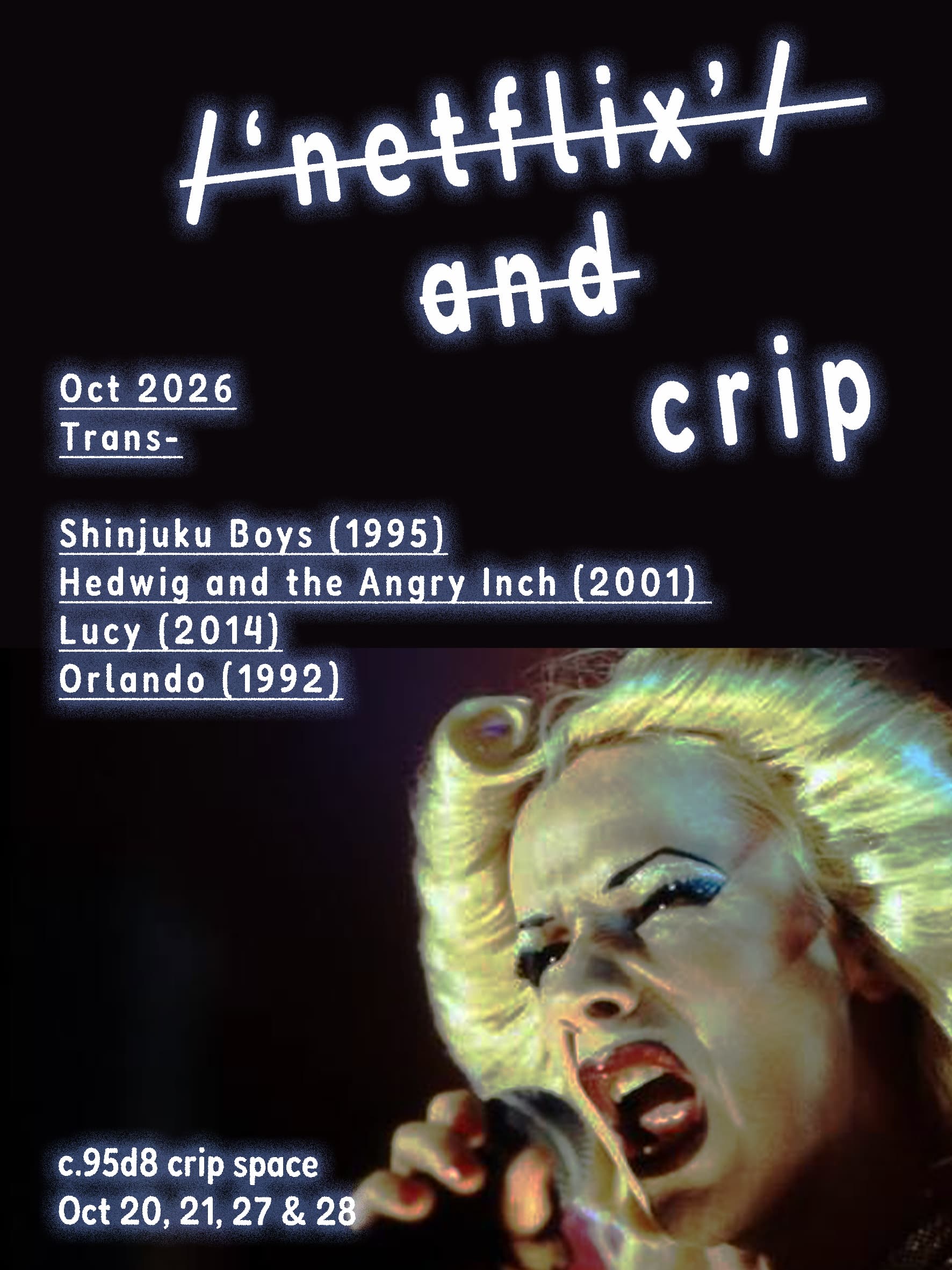 c.95d8 / 'netflix' / and crip — 2026年10月主題:跨—
